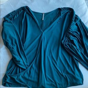 Free people wrap shirt, NWOT